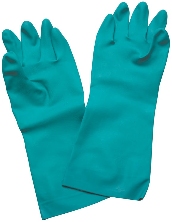 Guantes, resistentes a químicos, Tamaño 9 - 9  1/2