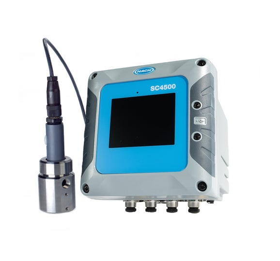 Analizador de oxígeno disuelto Polymetron 2582sc, compatible con Claros, LAN + Profinet IO, de 100 a 240 V CA, sin cable de alimentación