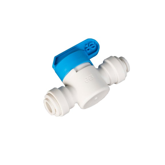 Valve, Shut-Off, 2-Way F/ ¼" Tubing