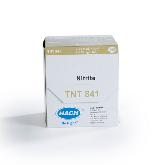 Pruebas en cubeta TNTplus para nitrito, UHR (2 - 90 mg/L NO₂-N), 25 pruebas